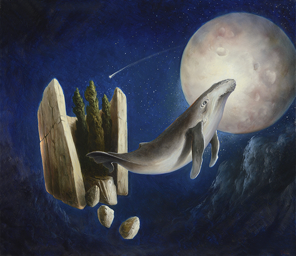 UN CANTO ALLA LUNA by the artist Ciro Palumbo