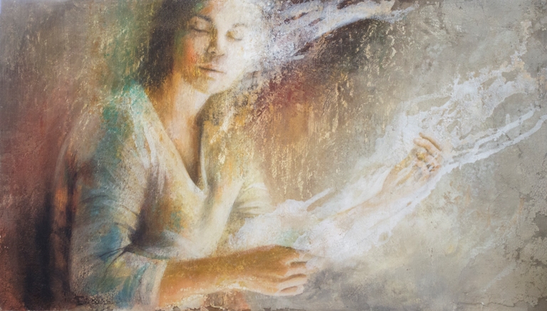 FILANDO LUCE DI STELLE by the artist Stefania Orrù FILANDO LUCE DI STELLE by the artist Stefania Orrù