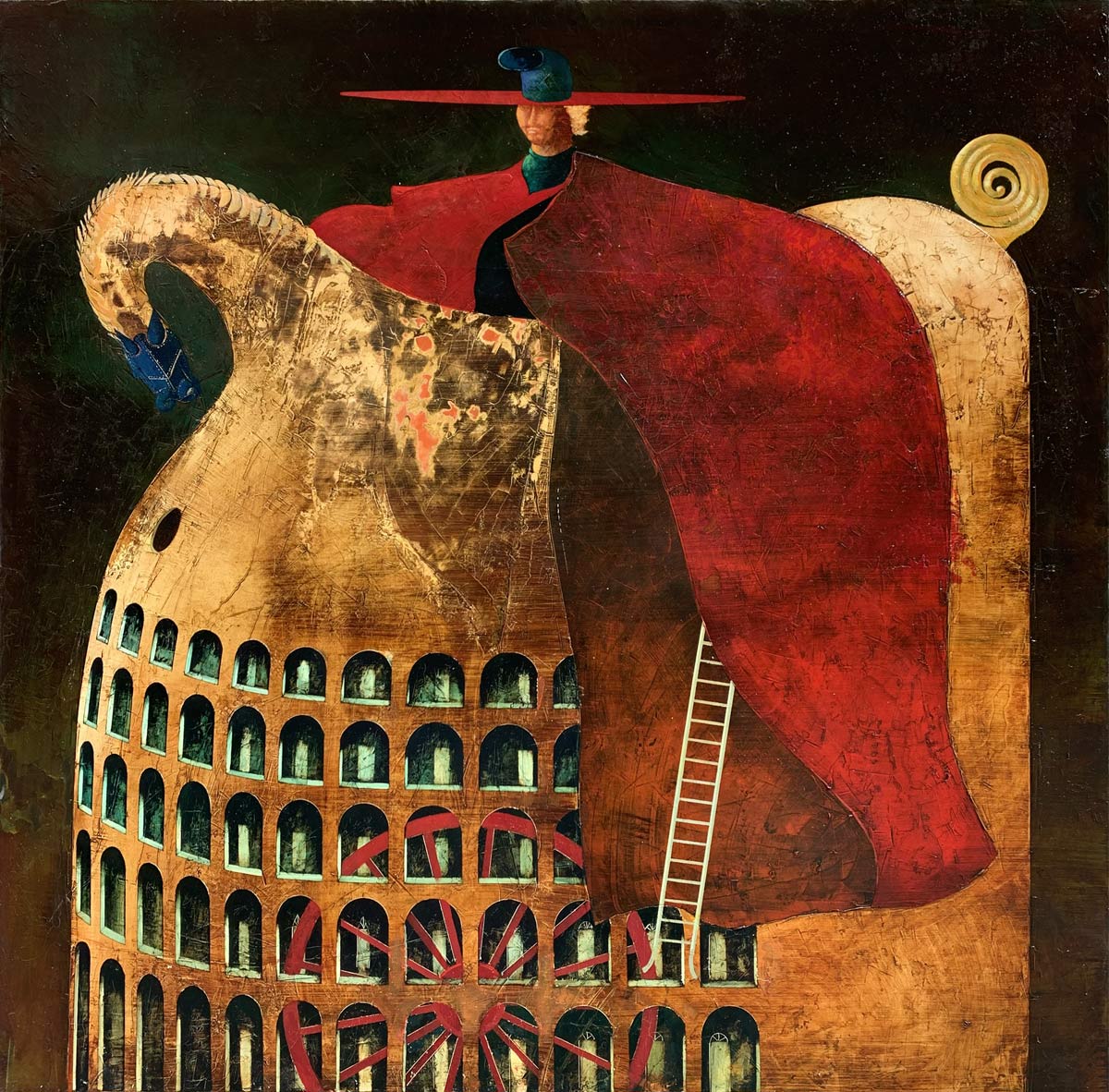 L'ULTIMO CAVALIERE by the artist Angelo Palazzini