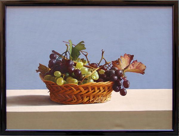 CESTO CON UVA by the artist Michele Taricco