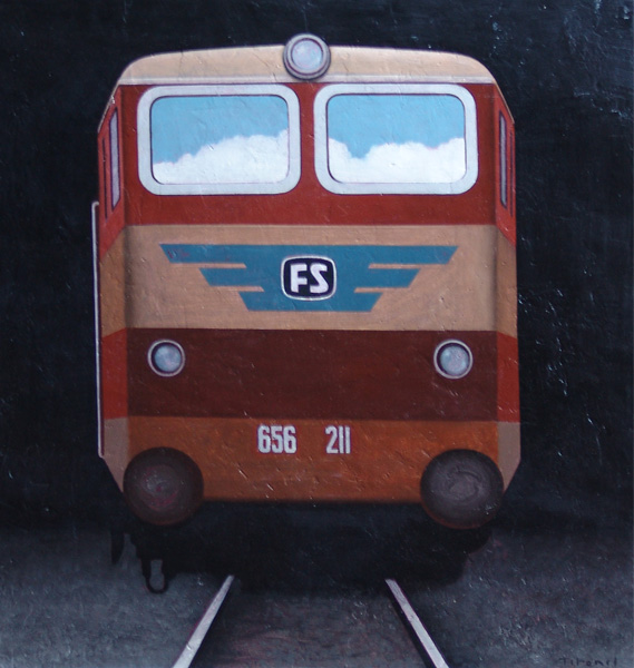 LA LOCOMOTIVA by the artist Angelo Titonel