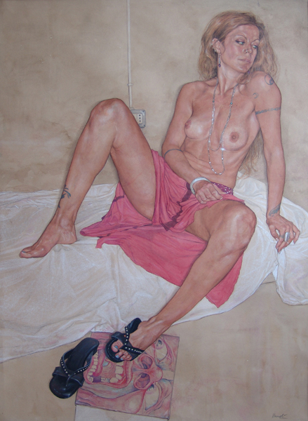 BLUES CREMISI by the artist Riccardo Mannelli BLUES CREMISI by the artist Riccardo Mannelli