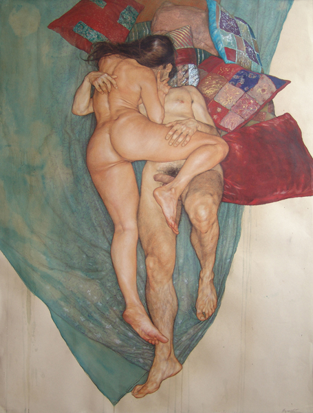 HASTA MANANA MIO AMOR- 2 by the artist Riccardo Mannelli