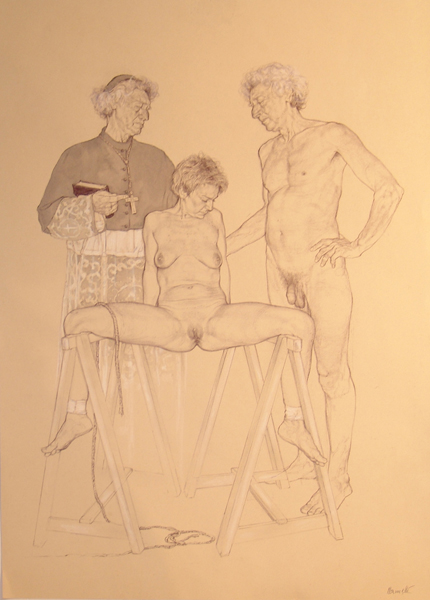 PERSUASIONE DOPPIA by the artist Riccardo Mannelli