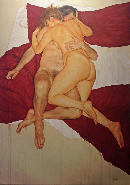 HASTA MANANA MI AMOR N°7 by the artist Riccardo Mannelli