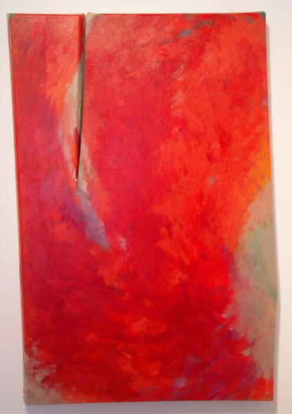 RAPSODIA rosso (T13) dell'artista Tetsuro Shimizu