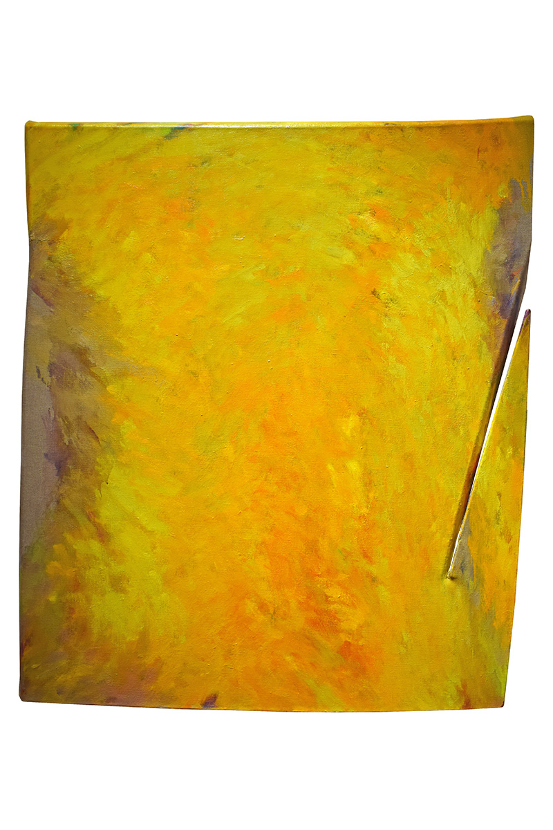 CONFORTO giallo (T14) dell'artista Tetsuro Shimizu