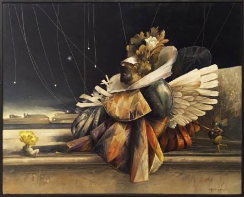 ARLECCHINO E IL FIORE by Renzo Galardini