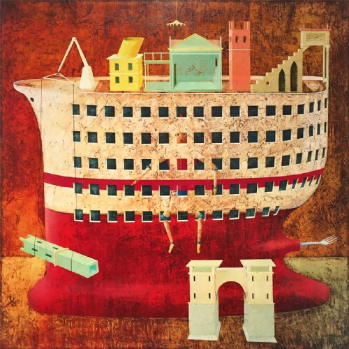 UNA NAVE PER PINOCCHIO by Angelo Palazzini