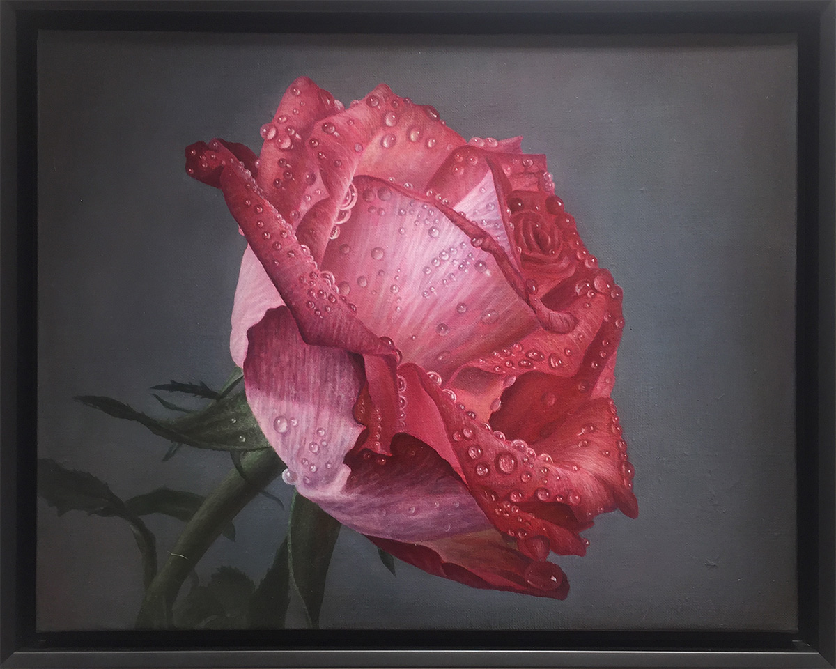 PICCOLA ROSA ROSSA by the artist Gioacchino Passini