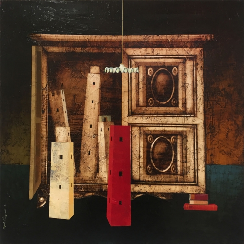 UN ARMADIO TOSCANO by Angelo Palazzini