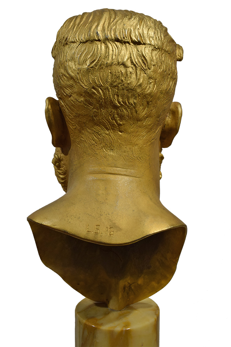 HEAD OF BEARDED MAN by Livio Scarpella 3 - Galleria Gagliardi