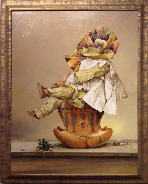 ARLECCHINO A CAVALLO by Renzo Galardini