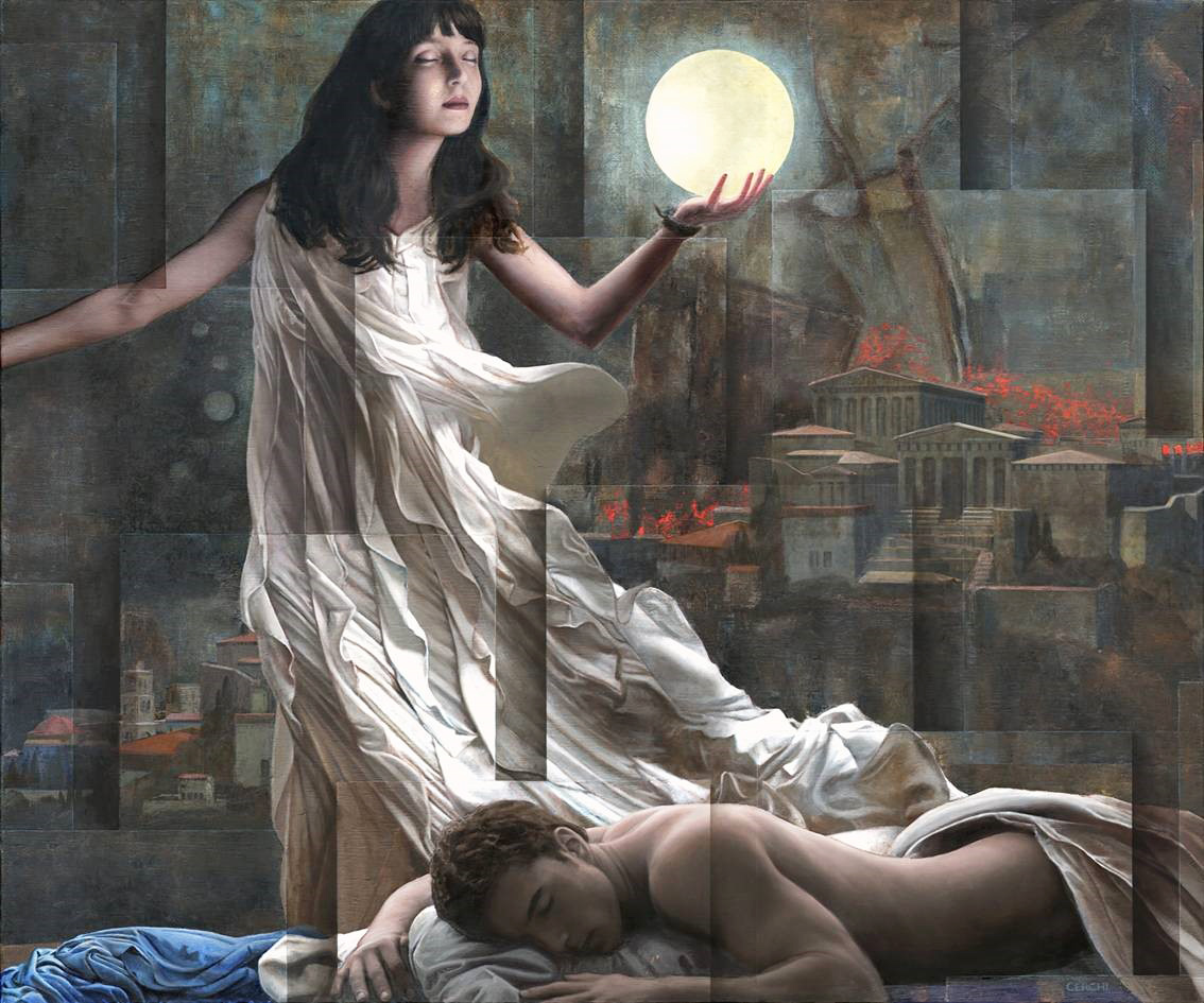 SELENE dell'artista Sergio Cerchi