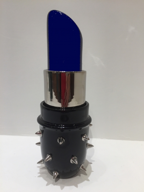 ROSSETTINO PUNK nero-platino-blu by Giorgio Laveri ROSSETTINO PUNK nero-platino-blu by Giorgio Laveri