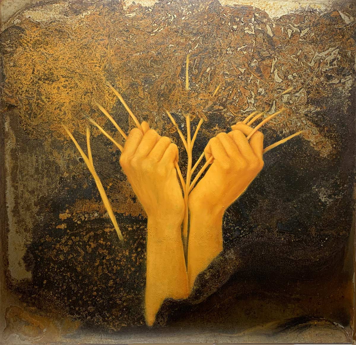 RUST #64 by the artist Roberta Ubaldi