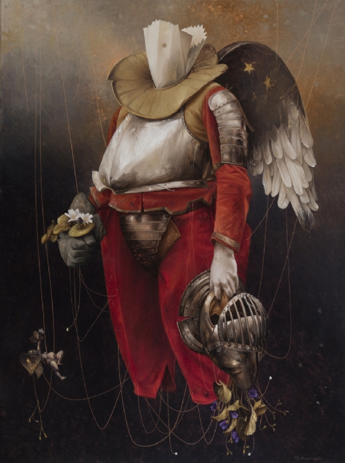 OMAGGIO FLOREALE (Angelo Rosso) di Renzo Galardini