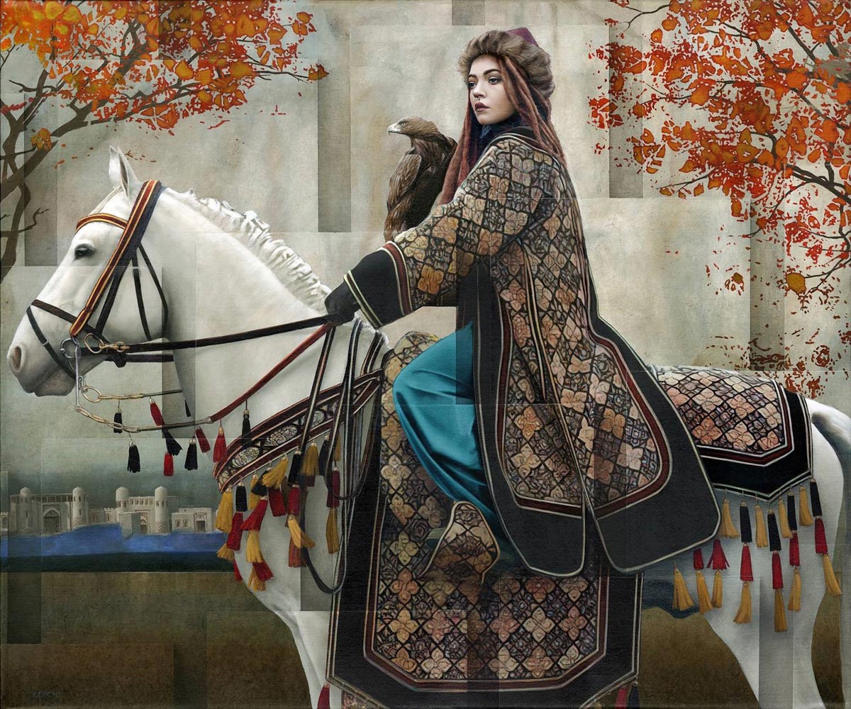 IL FALCONE dell'artista Sergio Cerchi