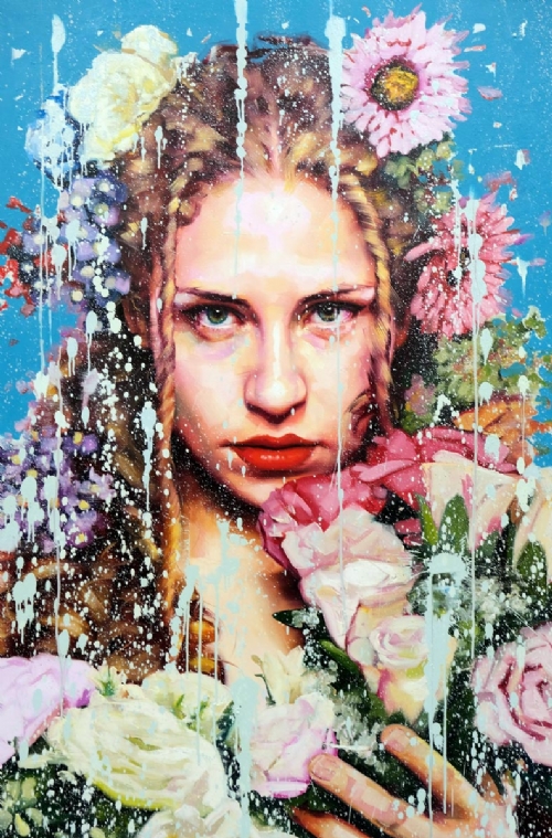 FLOWERY CREATURE -Flowers series 03 by Silvio Porzionato