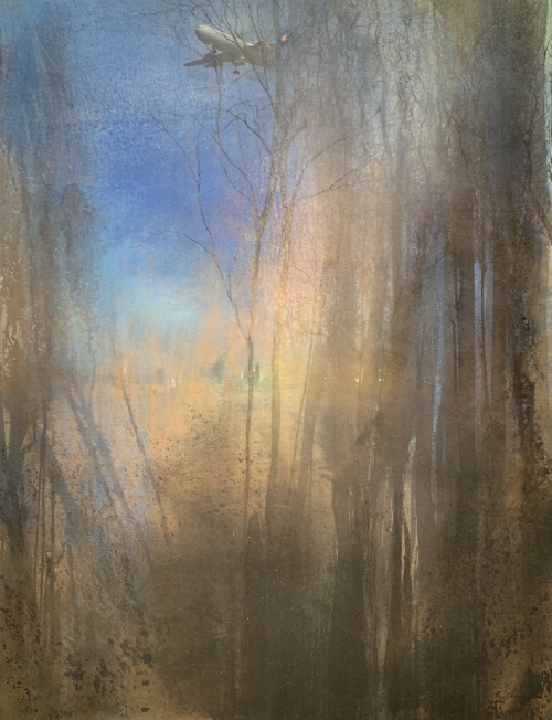 LANDING A1958 by Andrea Giovannini LANDING A1958 by Andrea Giovannini