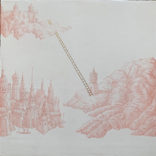 SCALA SANTA  rosa by Giulio Rigoni