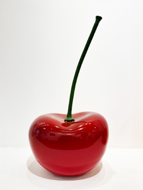 UNA TIRA L’ALTRA (CILIEGIONA rossa gambo verde) by Giorgio Laveri